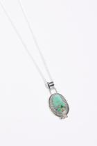 Sterling Turquoise Pendant By Navajo Arts & Crafts Enterprise At Free People
